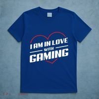 Ich Liebe Zocken! I Am In Love With Gaming! Gaming Console Cool Gift T-Shirt thumb 5