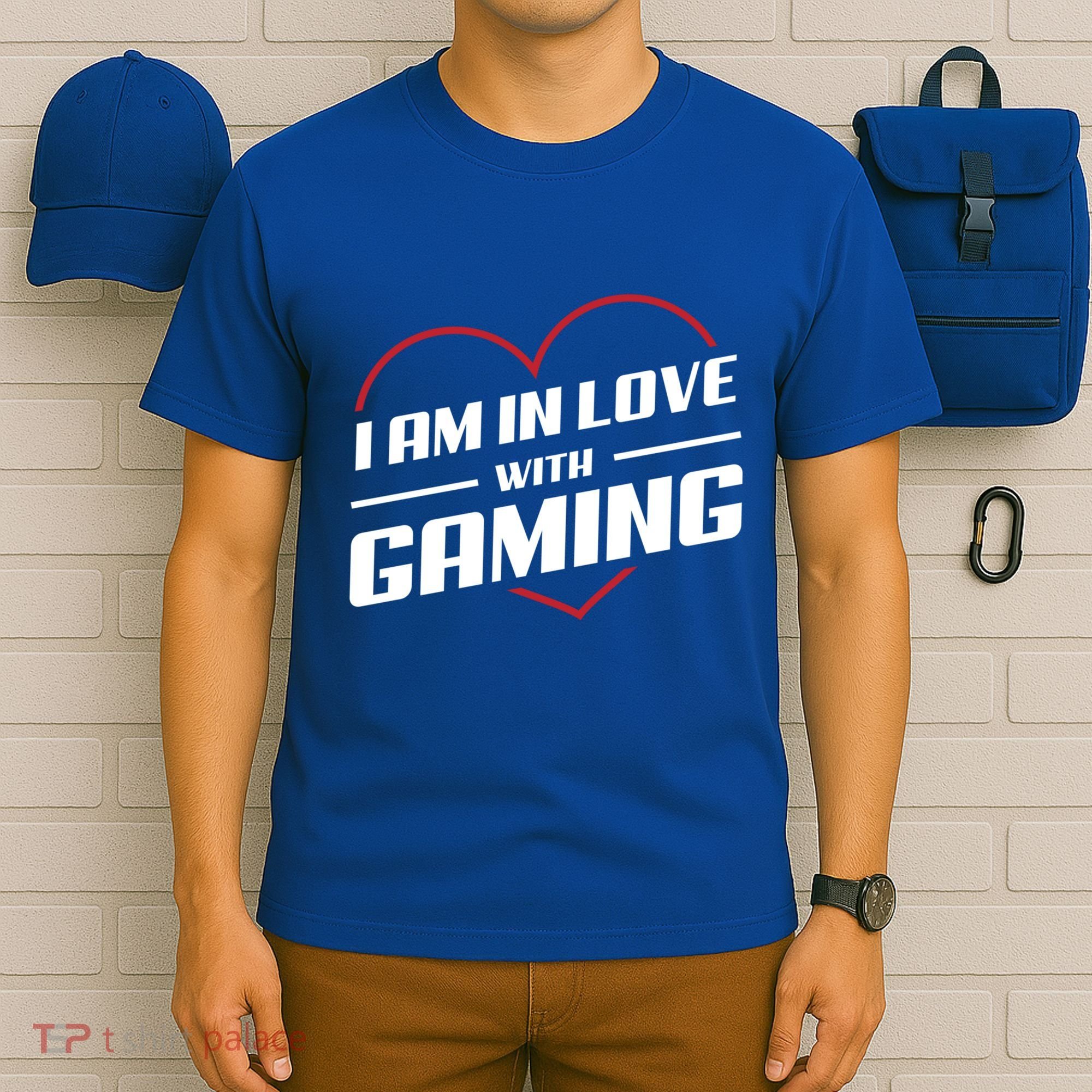 Ich Liebe Zocken! I Am In Love With Gaming! Gaming Console Cool Gift T-Shirt
