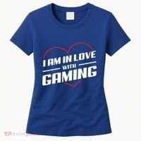Ich Liebe Zocken! I Am In Love With Gaming! Gaming Console Cool Gift Women's T-Shirt thumb 0