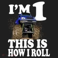 I'm 1 This Is How I Roll Golf Towel thumb 3