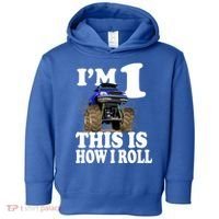 I'm 1 This Is How I Roll Toddler Hoodie thumb 0