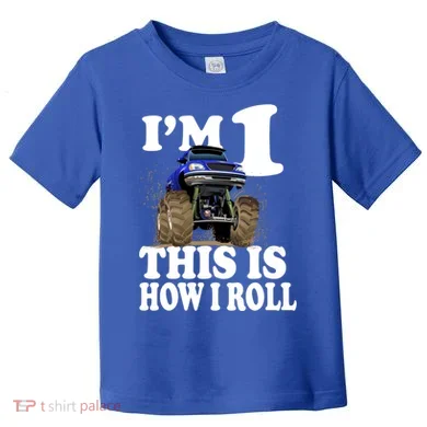 I'm 1 This Is How I Roll Toddler T-Shirt