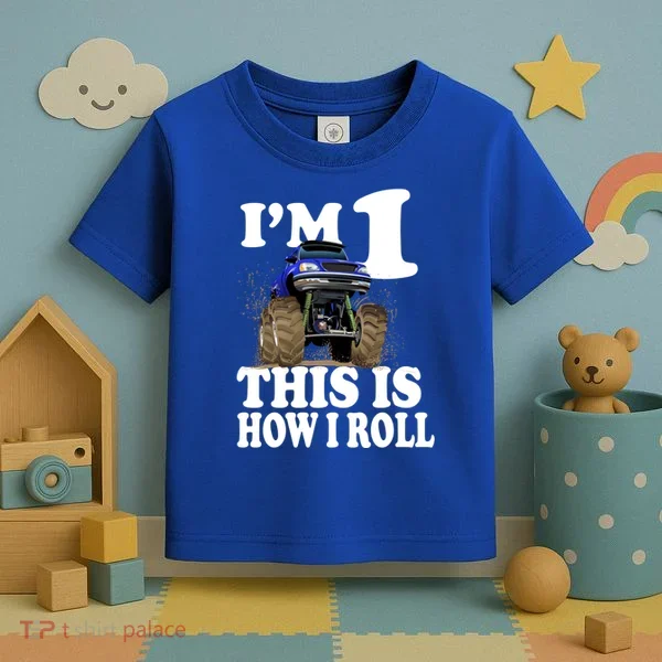 I'm 1 This Is How I Roll Toddler T-Shirt