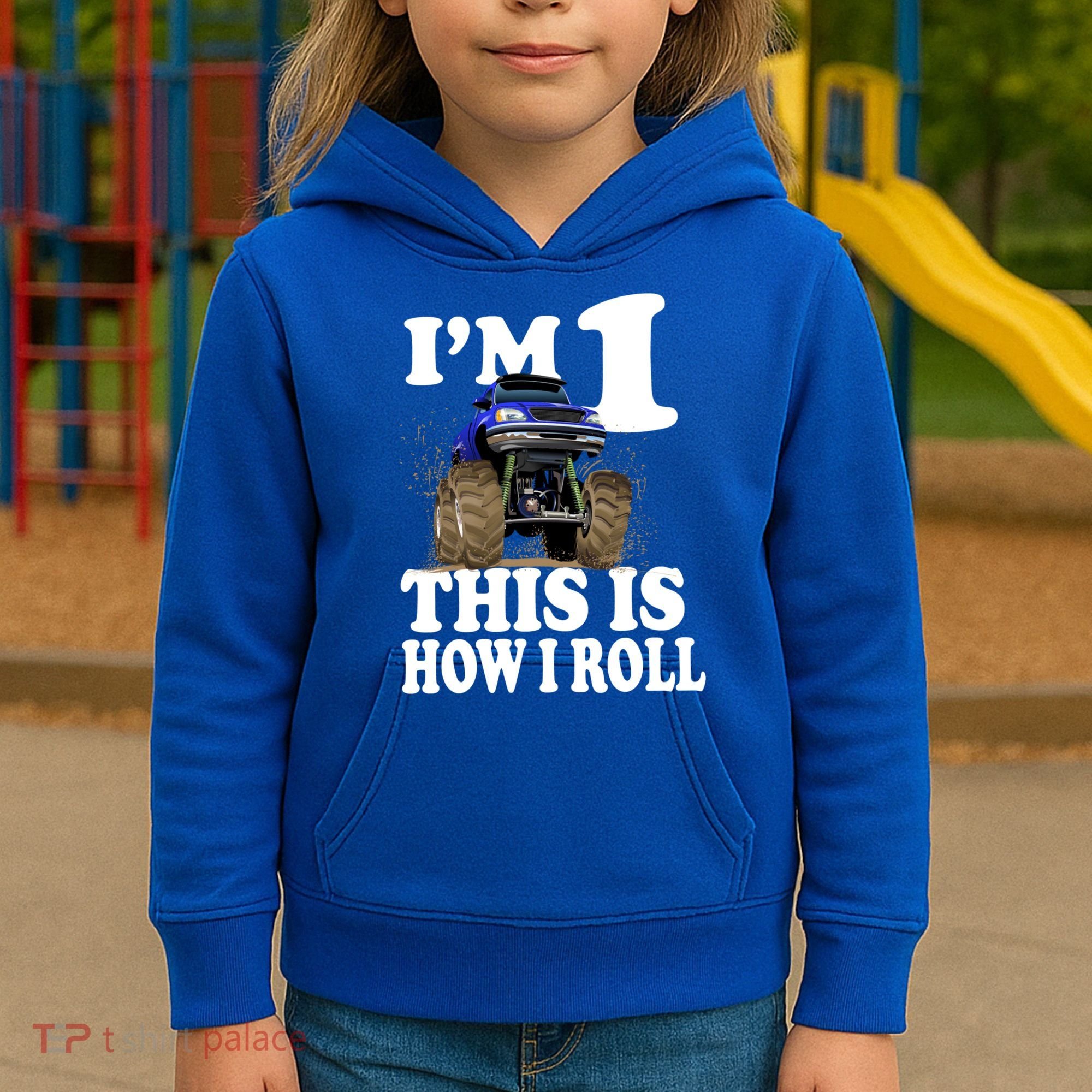 I'm 1 This Is How I Roll Kids Hoodie