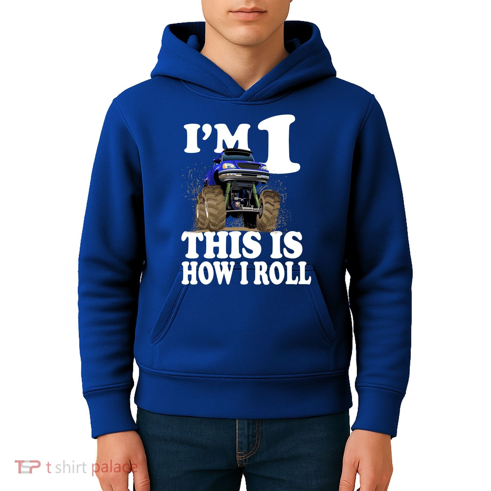 I'm 1 This Is How I Roll Kids Hoodie