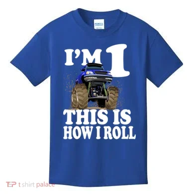 I'm 1 This Is How I Roll Kids T-Shirt