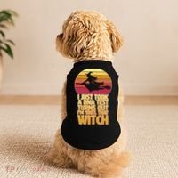 I'm 100 That Witch DNA Test Funny Halloween Doggie Tank thumb 2