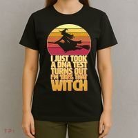 I'm 100 That Witch DNA Test Funny Halloween T-Shirt thumb 4