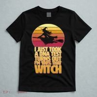 I'm 100 That Witch DNA Test Funny Halloween T-Shirt thumb 5