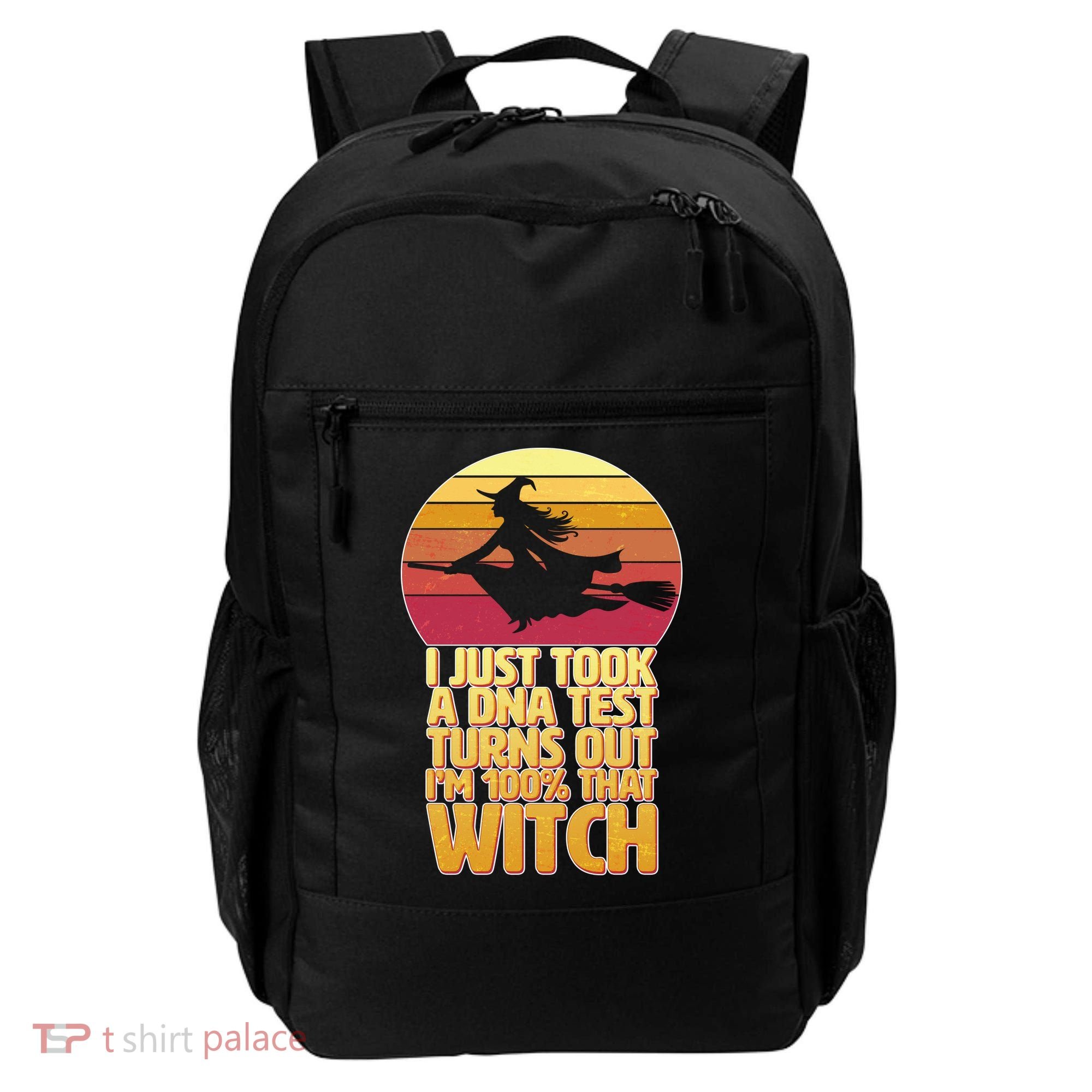 I'm 100 That Witch DNA Test Funny Halloween Backpack
