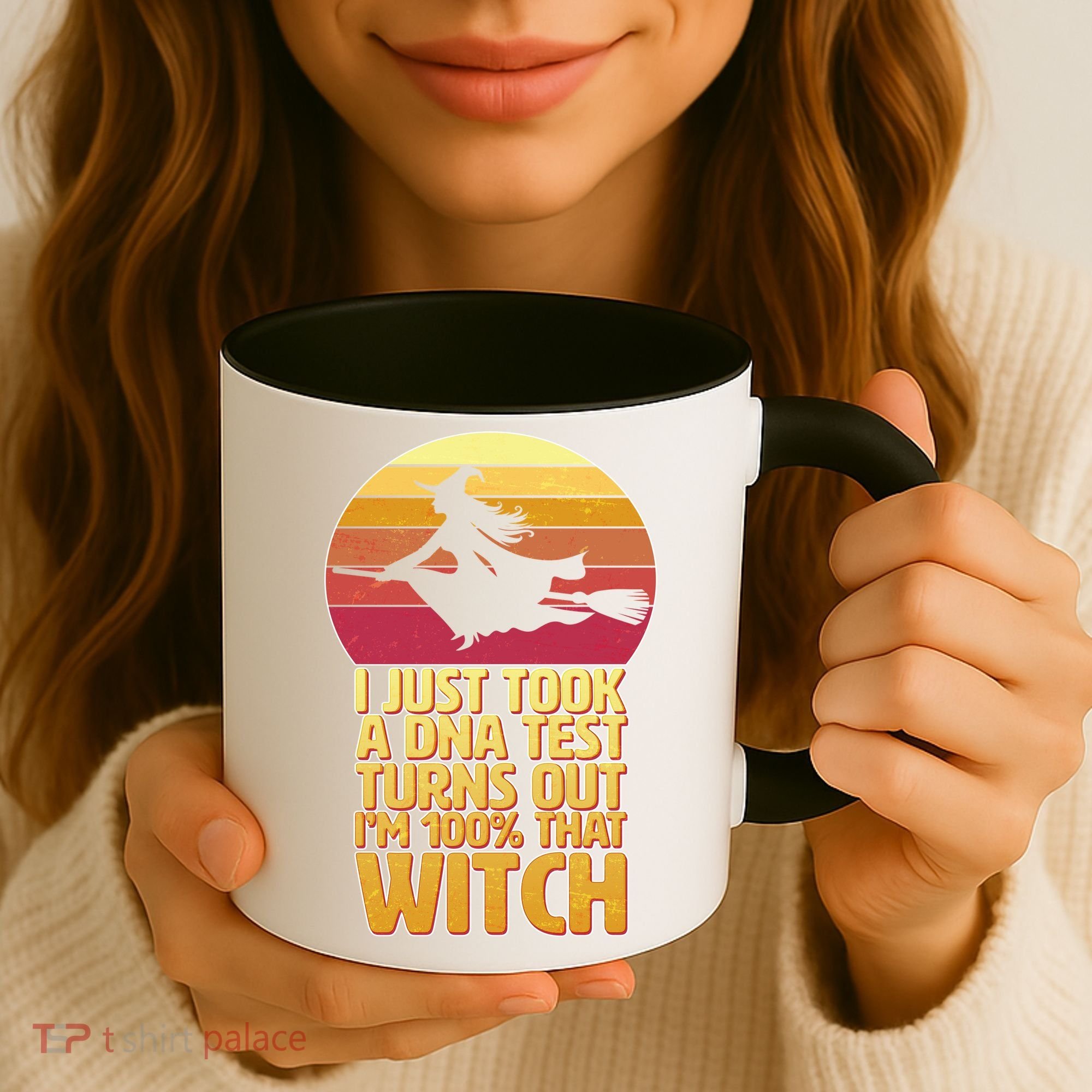 I'm 100 That Witch DNA Test Funny Halloween Coffee Mug