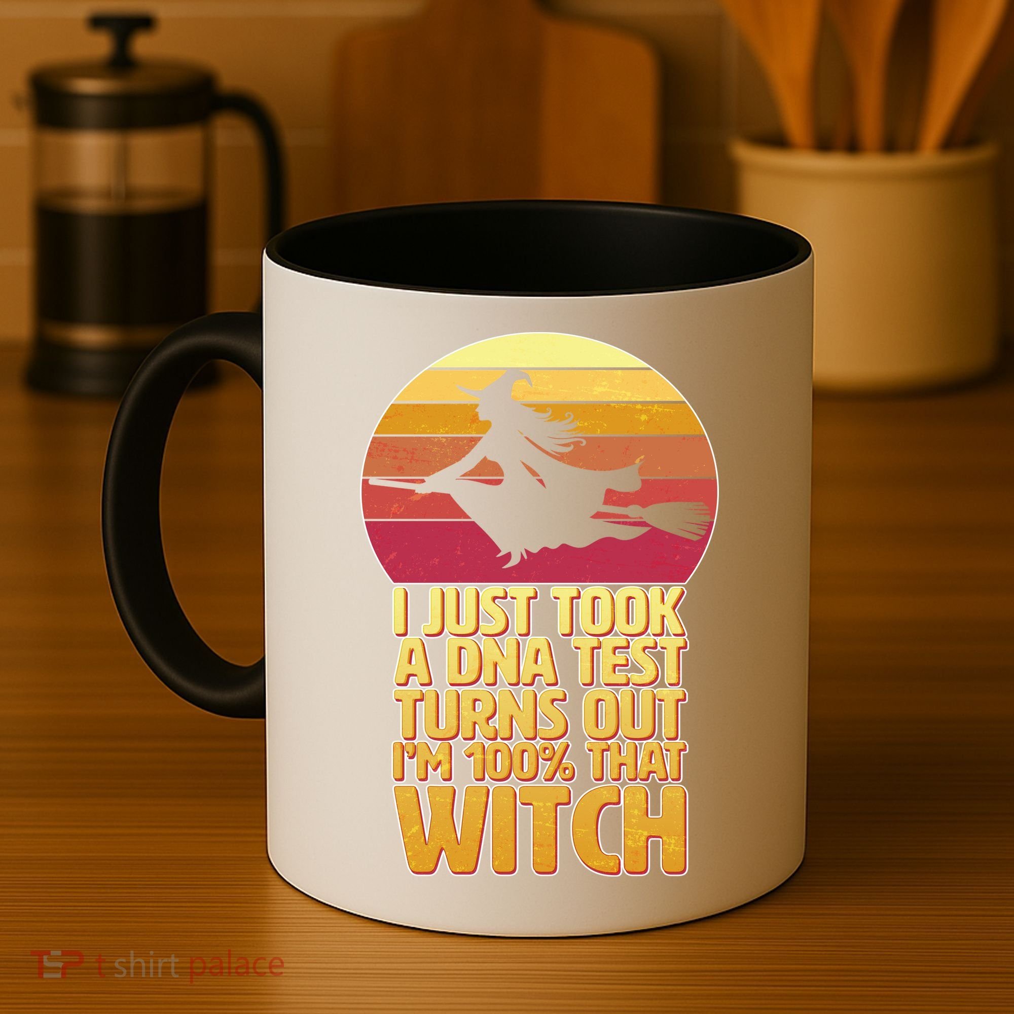 I'm 100 That Witch DNA Test Funny Halloween Coffee Mug