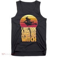 I'm 100 That Witch DNA Test Funny Halloween Tank Top thumb 0