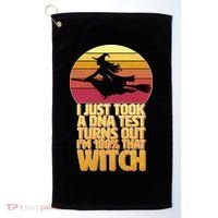 I'm 100 That Witch DNA Test Funny Halloween Golf Towel thumb 0