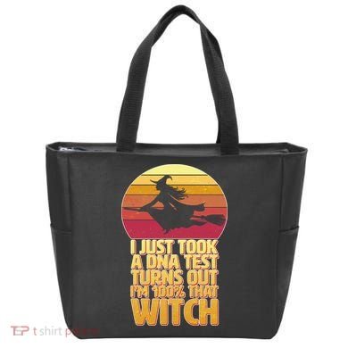 I'm 100 That Witch DNA Test Funny Halloween Tote Bag