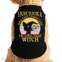 I'm 100% That Witch Halloween Doggie Tank thumb 0