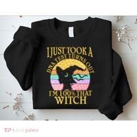 I'm 100% That Witch Halloween Sweatshirt thumb 2