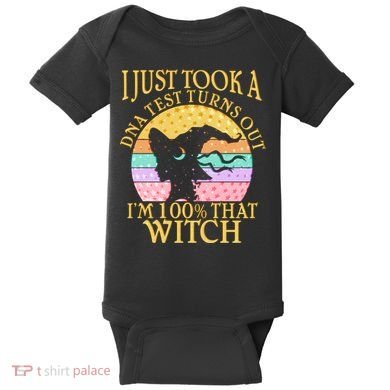 I'm 100% That Witch Halloween Baby Bodysuit