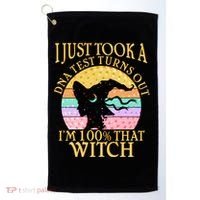I'm 100% That Witch Halloween Golf Towel thumb 0