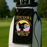 I'm 100% That Witch Halloween Golf Towel thumb 2