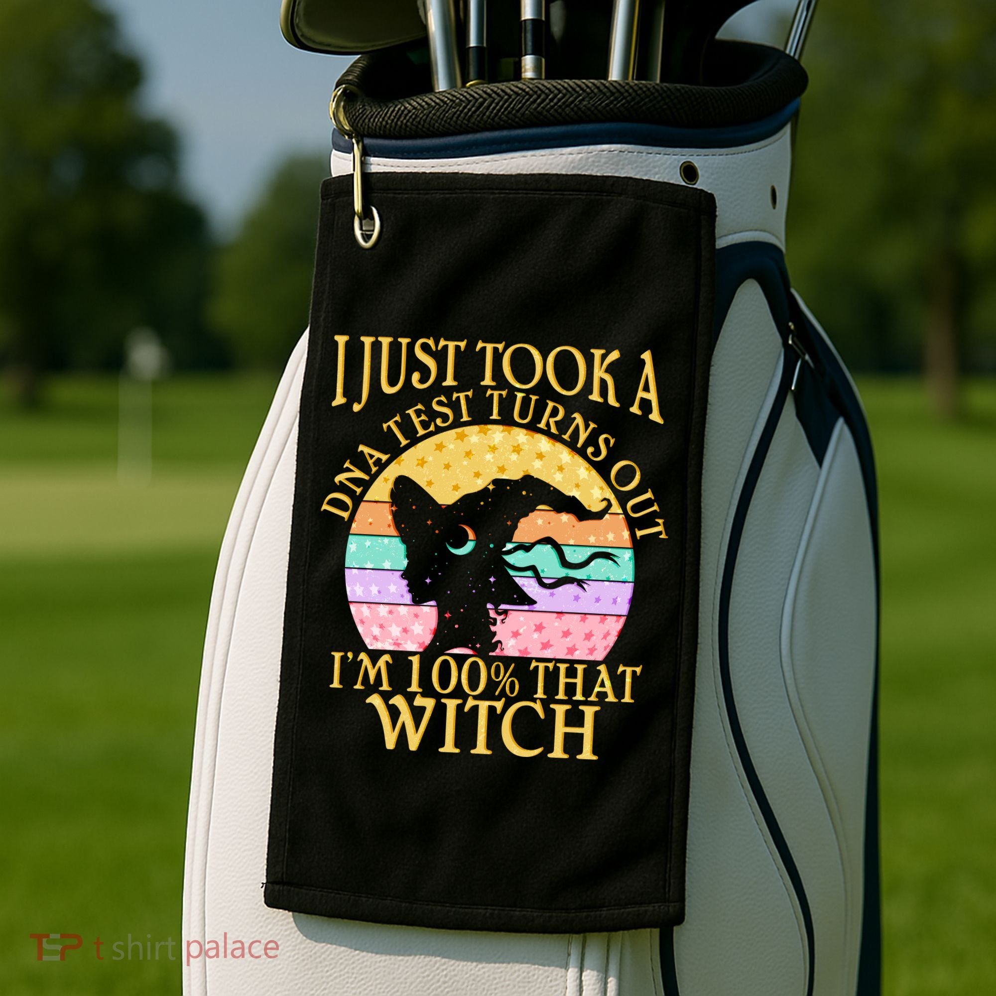 I'm 100% That Witch Halloween Golf Towel