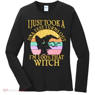 I'm 100% That Witch Halloween Women's Long Sleeve Shirt