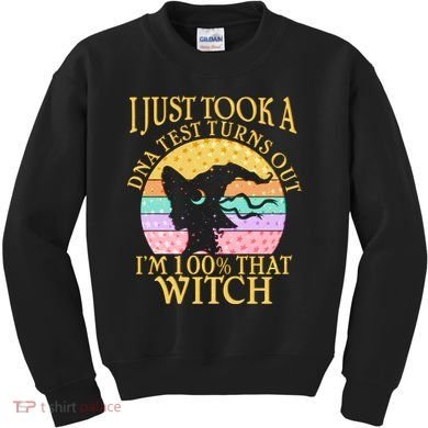 I'm 100% That Witch Halloween Kids Sweatshirt