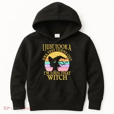 I'm 100% That Witch Halloween Kids Hoodie