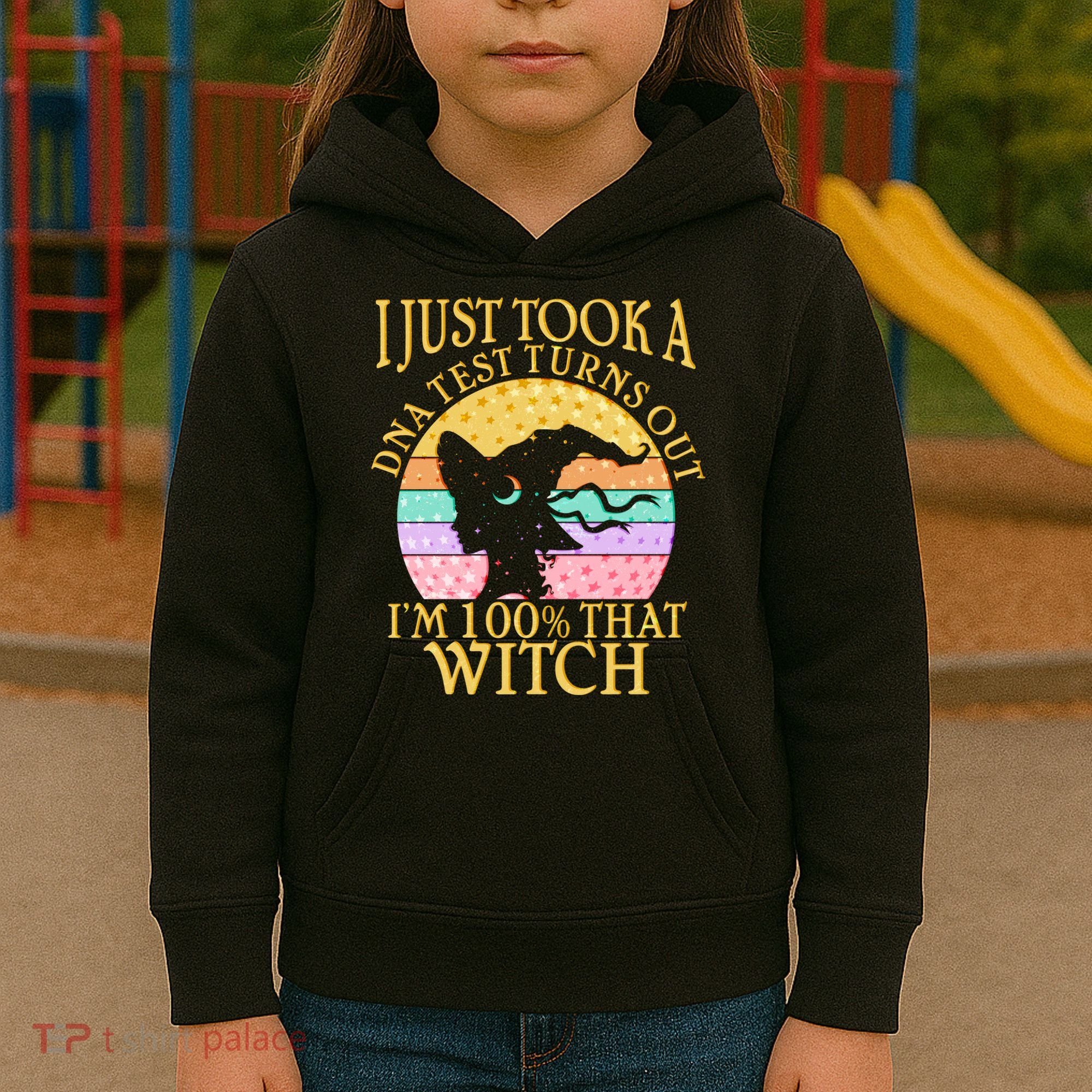 I'm 100% That Witch Halloween Kids Hoodie
