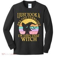 I'm 100% That Witch Halloween Kids Long Sleeve Shirt thumb 0