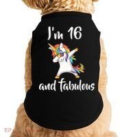 I'm 16 And Fabulous Sweet Sixteen Doggie Tank thumb 0