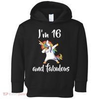 I'm 16 And Fabulous Sweet Sixteen Toddler Hoodie thumb 0