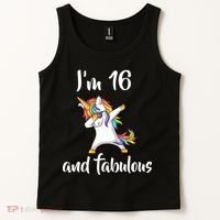 I'm 16 And Fabulous Sweet Sixteen Tank Top thumb 2