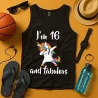 I'm 16 And Fabulous Sweet Sixteen Tank Top thumb 4