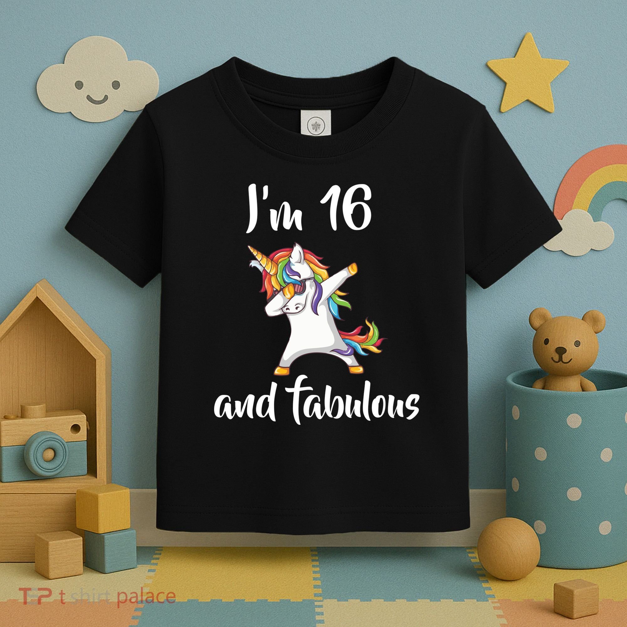 I'm 16 And Fabulous Sweet Sixteen Toddler T-Shirt