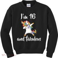 I'm 16 And Fabulous Sweet Sixteen Kids Sweatshirt thumb 0