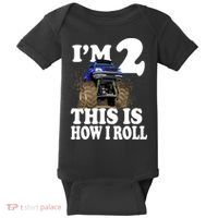 I'm 2 This Is How I Roll Baby Bodysuit thumb 0