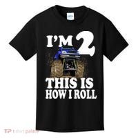 I'm 2 This Is How I Roll Kids T-Shirt thumb 0