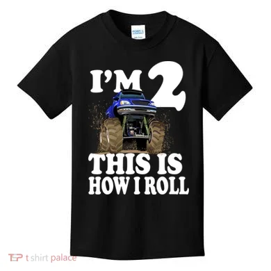 I'm 2 This Is How I Roll Kids T-Shirt