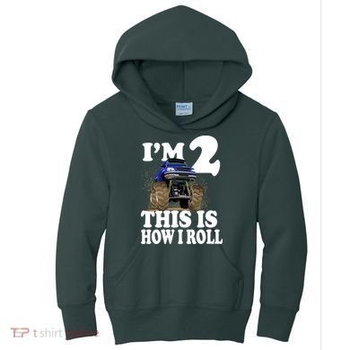 I'm 2 This Is How I Roll Kids Hoodie