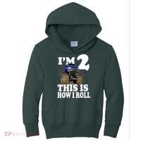 I'm 2 This Is How I Roll Kids Hoodie thumb 0