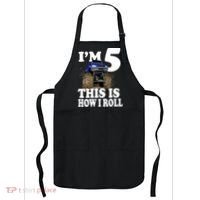 I'm 5 This Is How I Roll Monster Truck Apron thumb 0