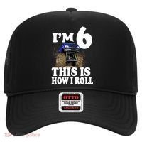 I'm 6 This Is How I Roll Monster Truck Hat thumb 0