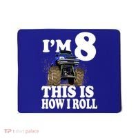I'm 8 This Is How I Roll Monster Truck Mousepad thumb 0