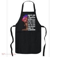 I'm A April Woman Cute Birthday Apron thumb 0