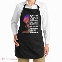 I'm A April Woman Cute Birthday Apron thumb 2