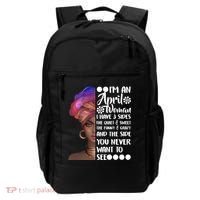 I'm A April Woman Cute Birthday Backpack thumb 0