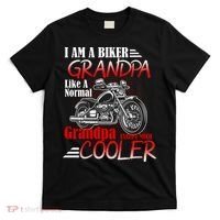 I'm A Biker Grandpa Except Much Cooler T-Shirt thumb 0