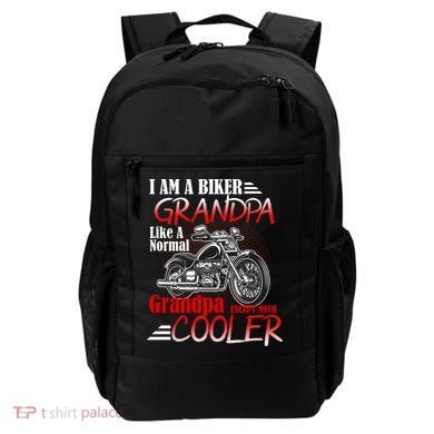 I'm A Biker Grandpa Except Much Cooler Backpack