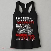 I'm A Biker Grandpa Except Much Cooler Women's Tank Top thumb 3